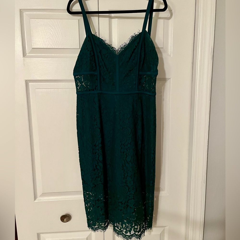 Lace Lingerie Inspired Midi Dress